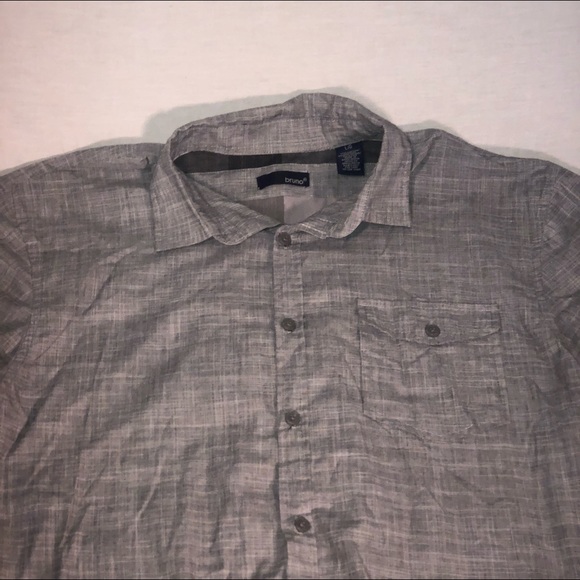 Men’s Bruno SS Casual Button Up Shirt Size Large - Picture 2 of 4